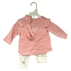Carter's Pink Long Sleeve Tee Soft and Cozy